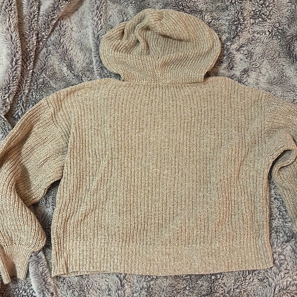 AE Cropped & Hooded Sweater - Picture 3 of 3